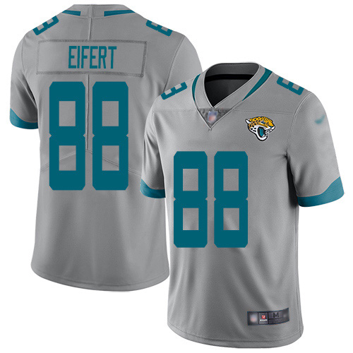 Jacksonville Jaguars #88 Tyler Eifert Silver Youth Stitched NFL Limited Inverted Legend Jersey->youth nfl jersey->Youth Jersey